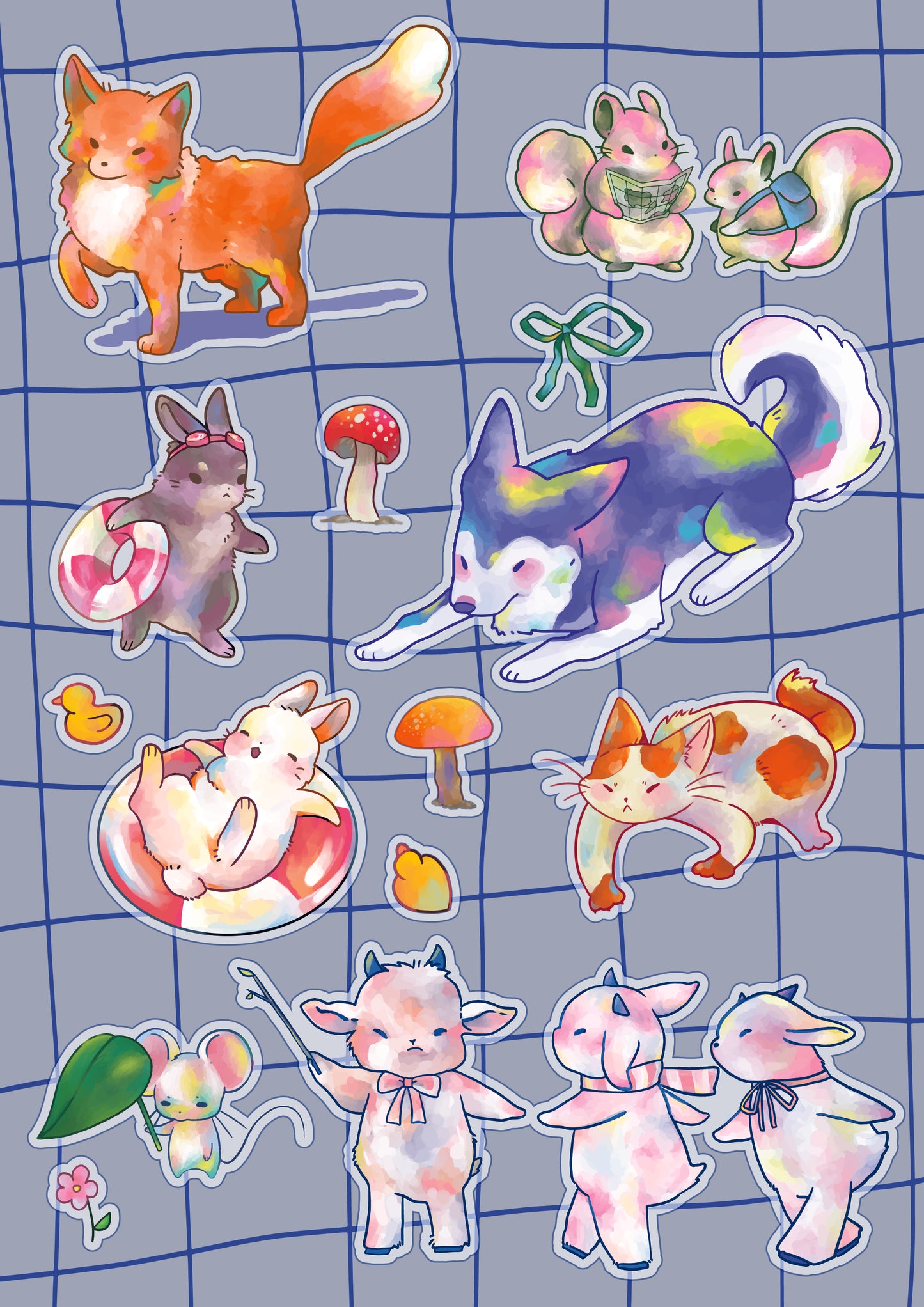 Daydream - Animal Stickers